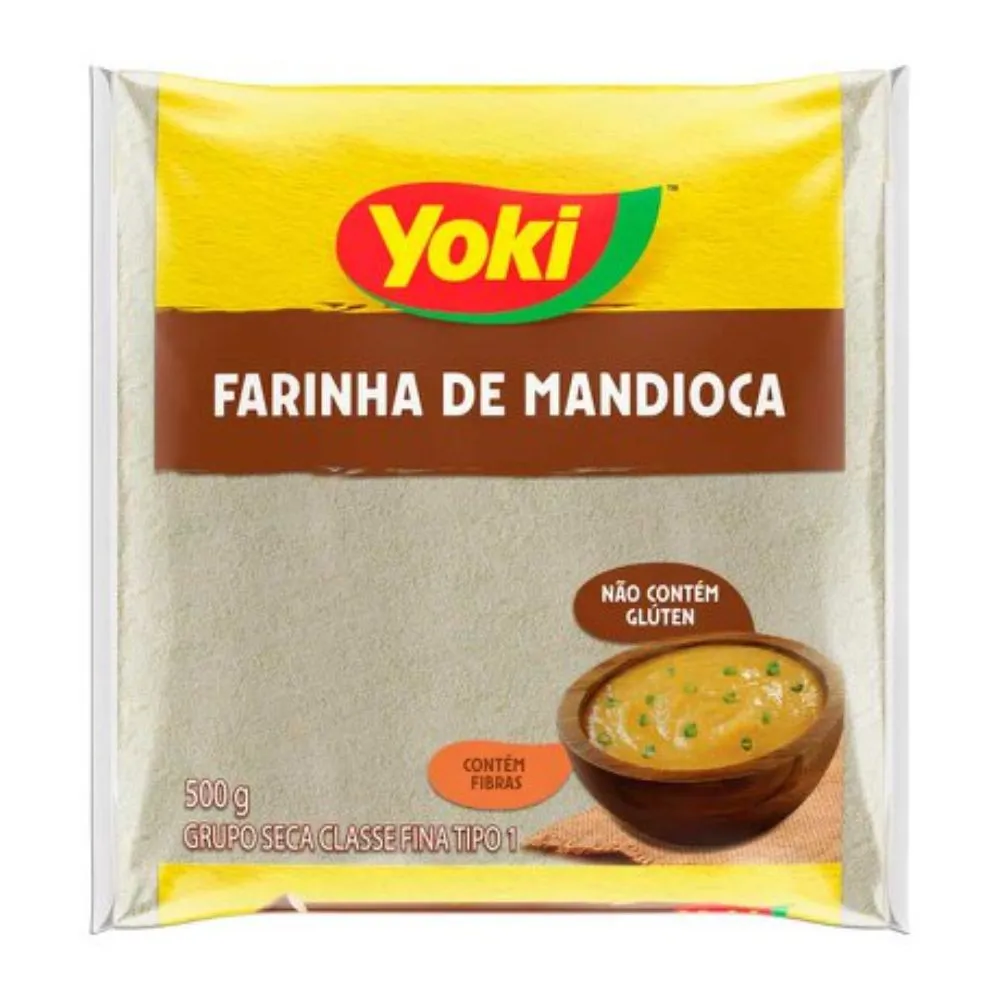 Yoki Farinha de Mandioca 500g