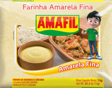 Amafil Farinha Amarela Fina 1kg