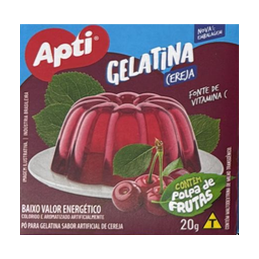 Apti Gelatina Cereja 20g