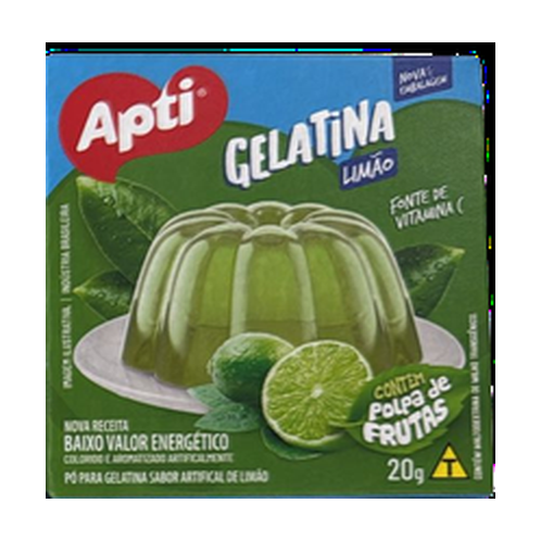 Apti Gelatina Limão 20g