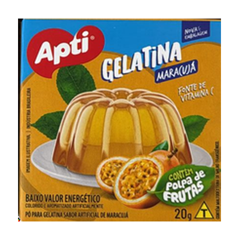 Apti Gelatina Maracujá 20g