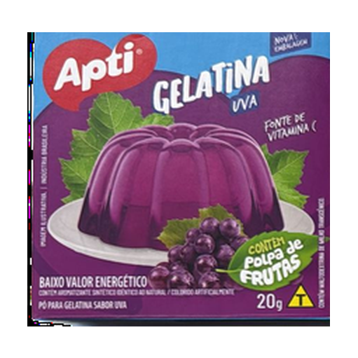 Apti Gelatina Uva 20g