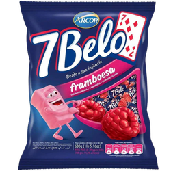 Bala 7 Belo Sabor Framboesa
