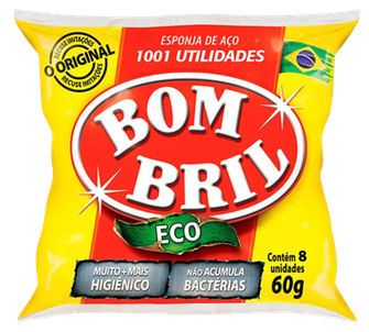 Bom Bril Esponja de Aço 60g