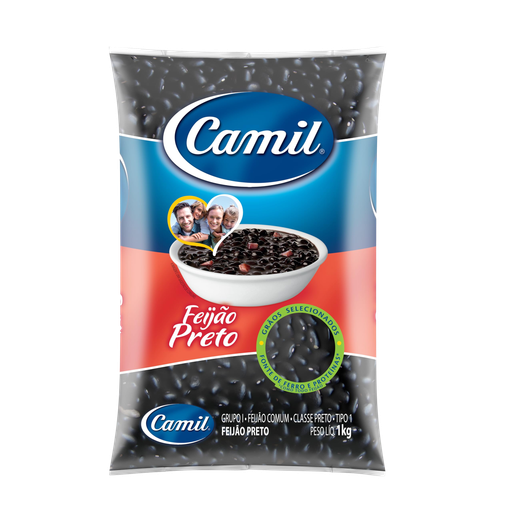 Camil Feijão Preto 1kg