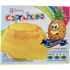 Caprichosa Gelatina Abacaxi