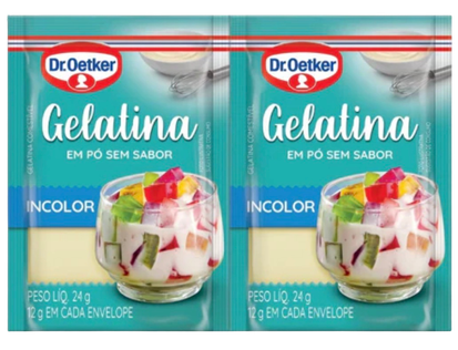 Dr. Oetker Gelatina em Pó Sem Sabor 24g