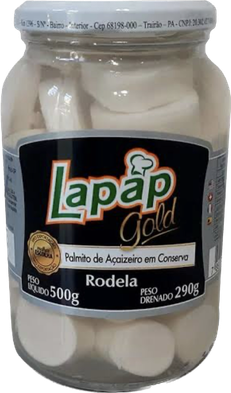 Lapap Palmito em Rodela