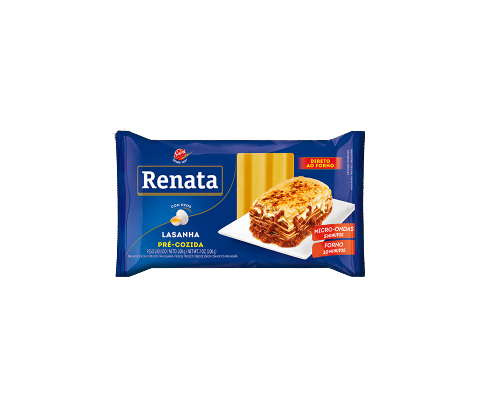 Lasanha Pré Cozida Renata 200g
