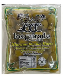 Los Curado Azeitona Inteira Sem Caroço