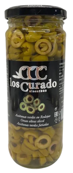Los Curados Azeitona Fatiada