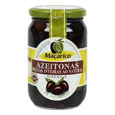 Maçarico Azeitona Preta Inteira Galega 350g