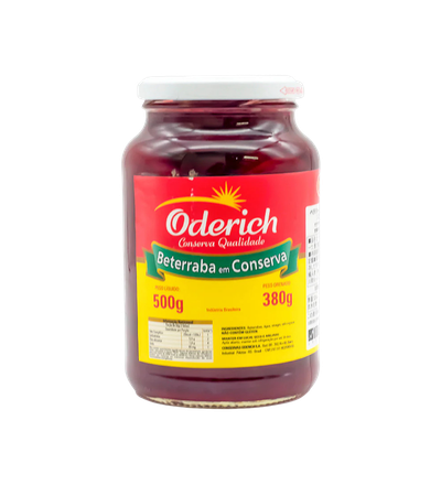 Oderich Beterraba em Conserva 380g