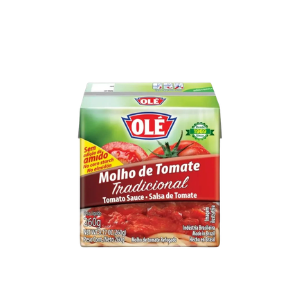 Olé Molho de Tomate Tradicional 260g