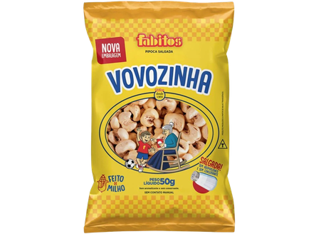 Pipoca Salgada Vovozinha 50g