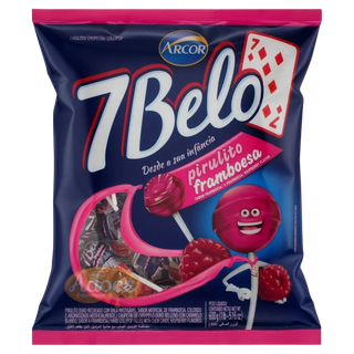 Pirulito 7 Belo Sabor Framboesa