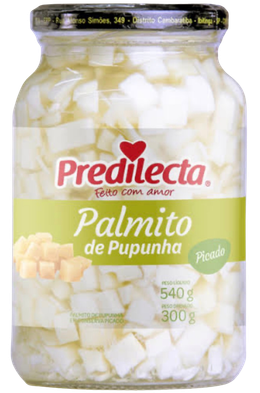 Prdilecta Palmito de Pupunha Cubo
