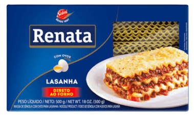 Renata Massa de Lasanha 500g