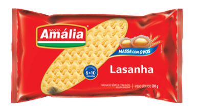 Santa Amalia Massa para Lasanha 500g