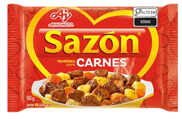 Sazon Tempero para Carne 60g
