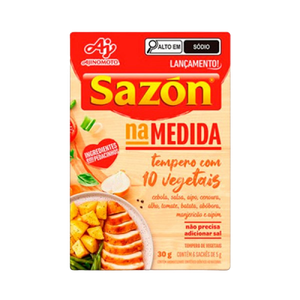 Sazon Na Medida Tempero com 10 Vegetais 30g