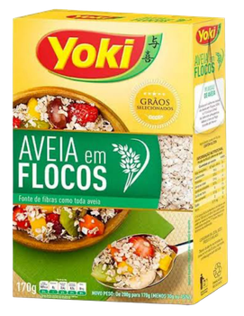 Yoki Aveia em Flocos 170g