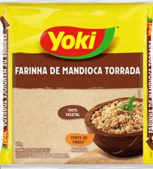 Yoki Farinha de Mandioca Torrada 500g